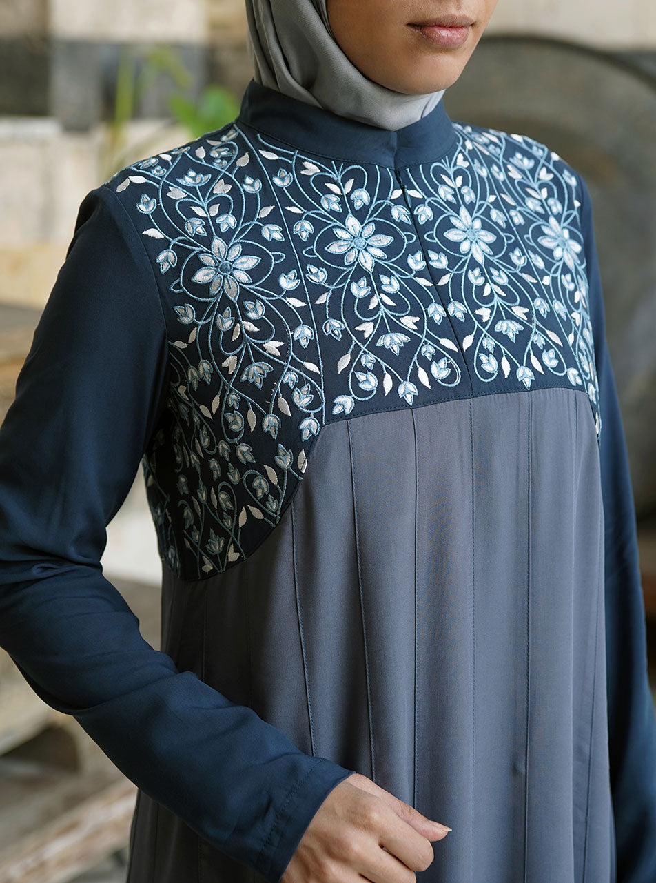 فستان سهرة بهية المطرز